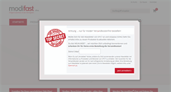 Desktop Screenshot of modifast.de