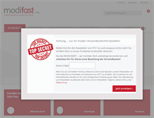 Tablet Screenshot of modifast.de