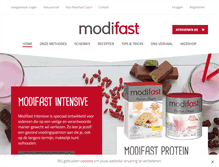 Tablet Screenshot of modifast.nl